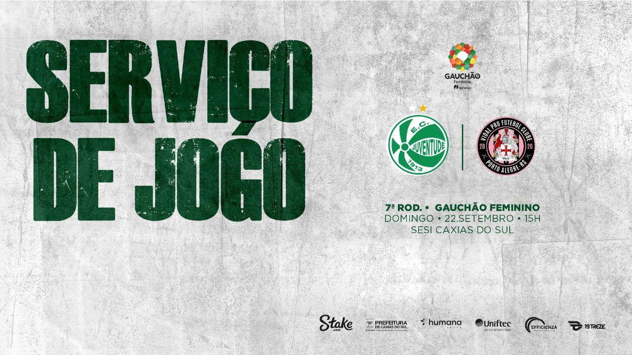 Serviço de Jogo: Campeonato Gaúcho Feminino: Juventude x Vidal Pro