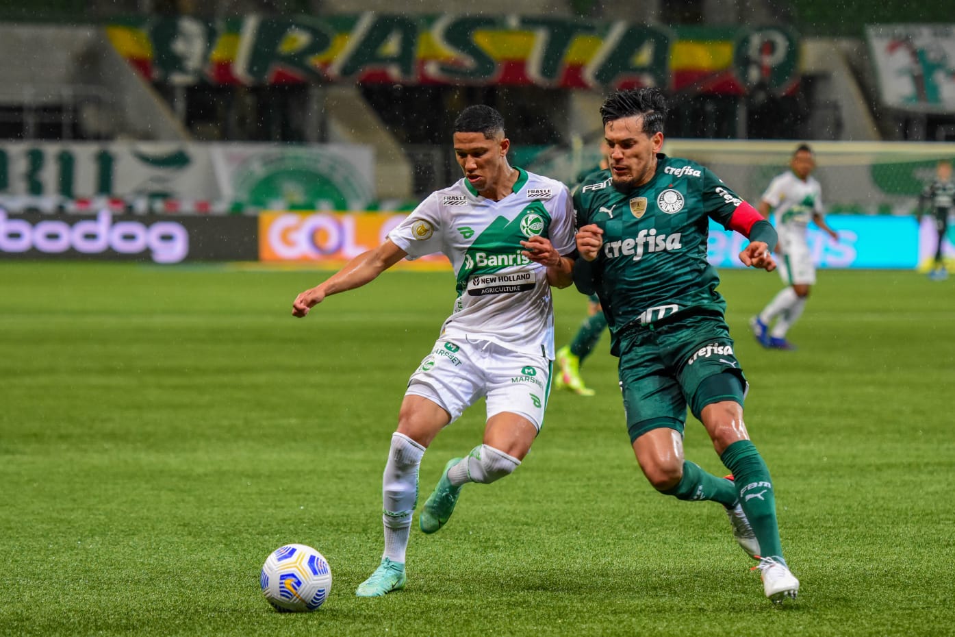 SE Palmeiras - Fim de jogo: Palmeiras 1x1 Juventude.