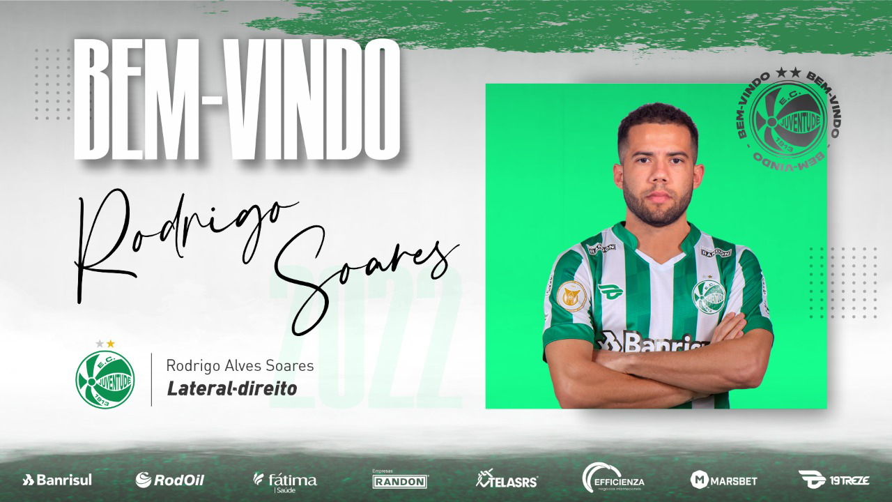 Juventude encaminha contratação do lateral-direito Rodrigo Soares