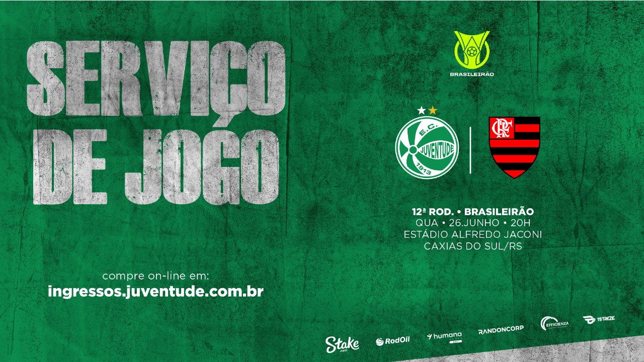 Serviço de jogo: Juventude x Flamengo