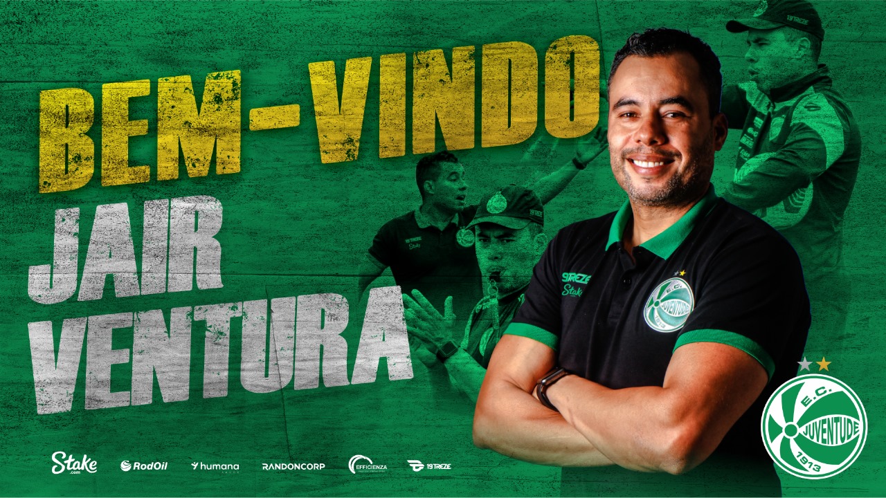 Juventude anuncia Jair Ventura como treinador