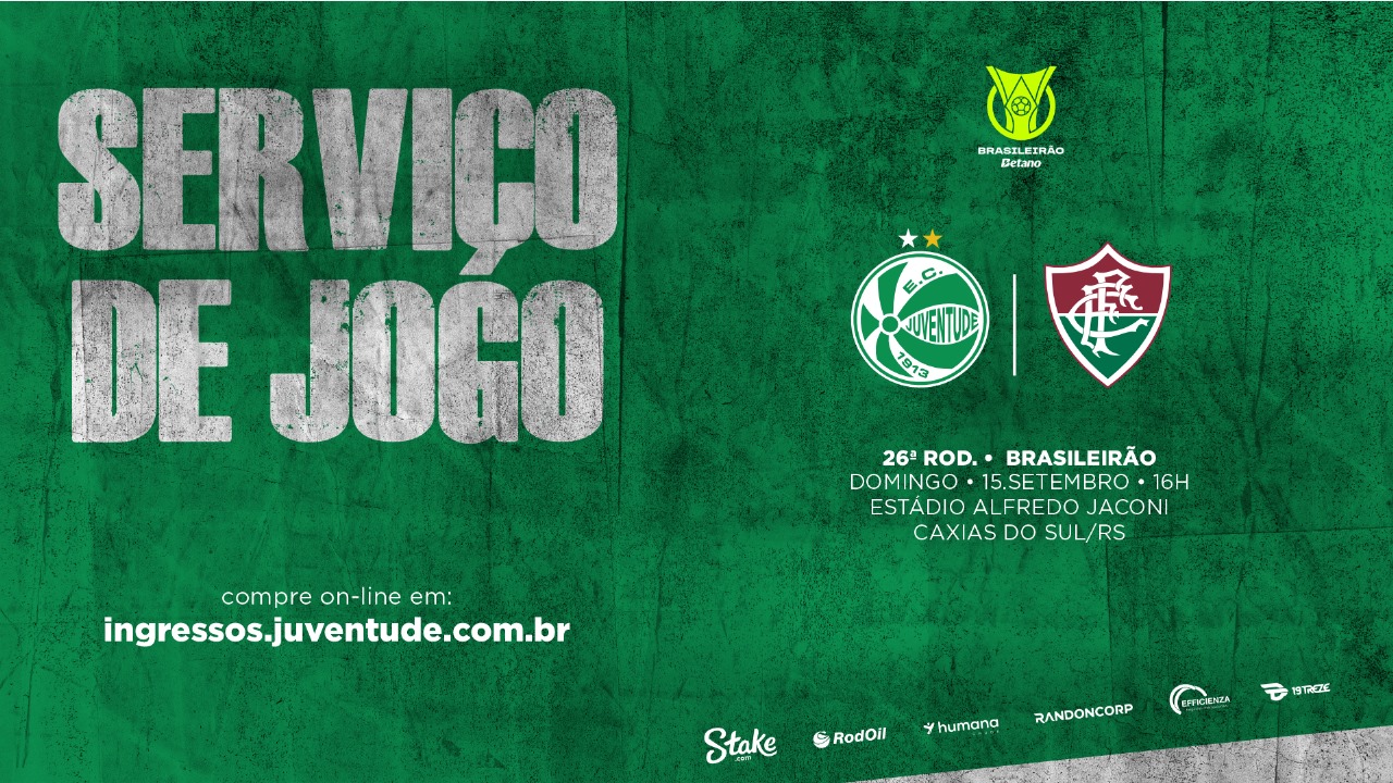 Serviço de jogo - Juventude x Fluminense