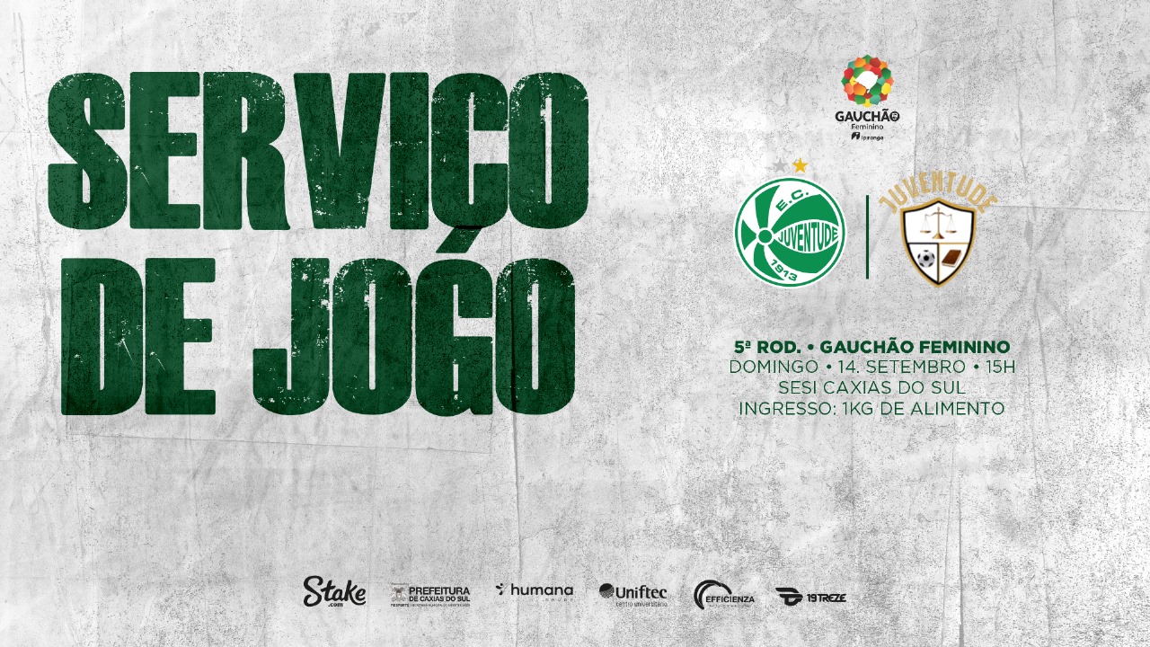 Serviço de Jogo: Campeonato Gaúcho Feminino: Juventude x Juventude Dr Salomé