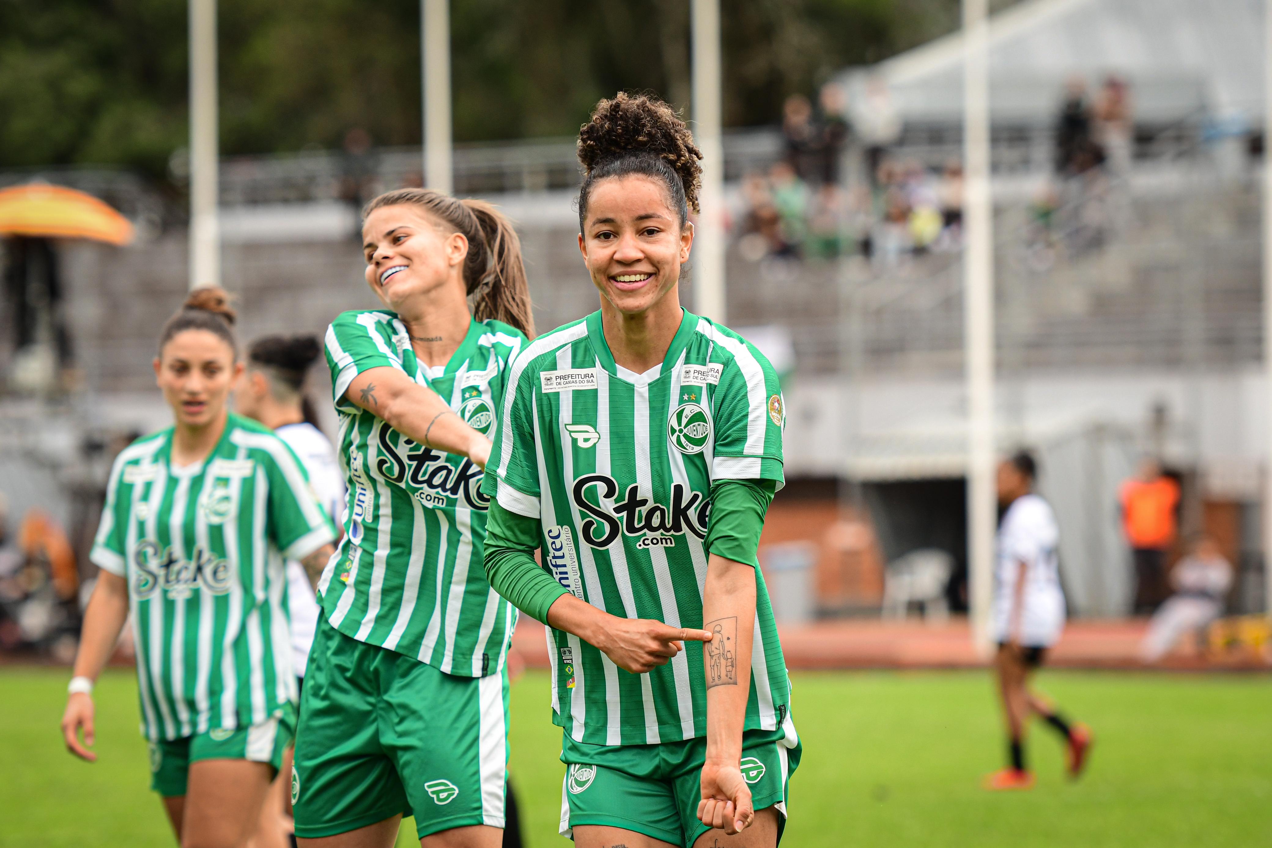 Juventude goleia e segue imbatível no Gauchão Feminino