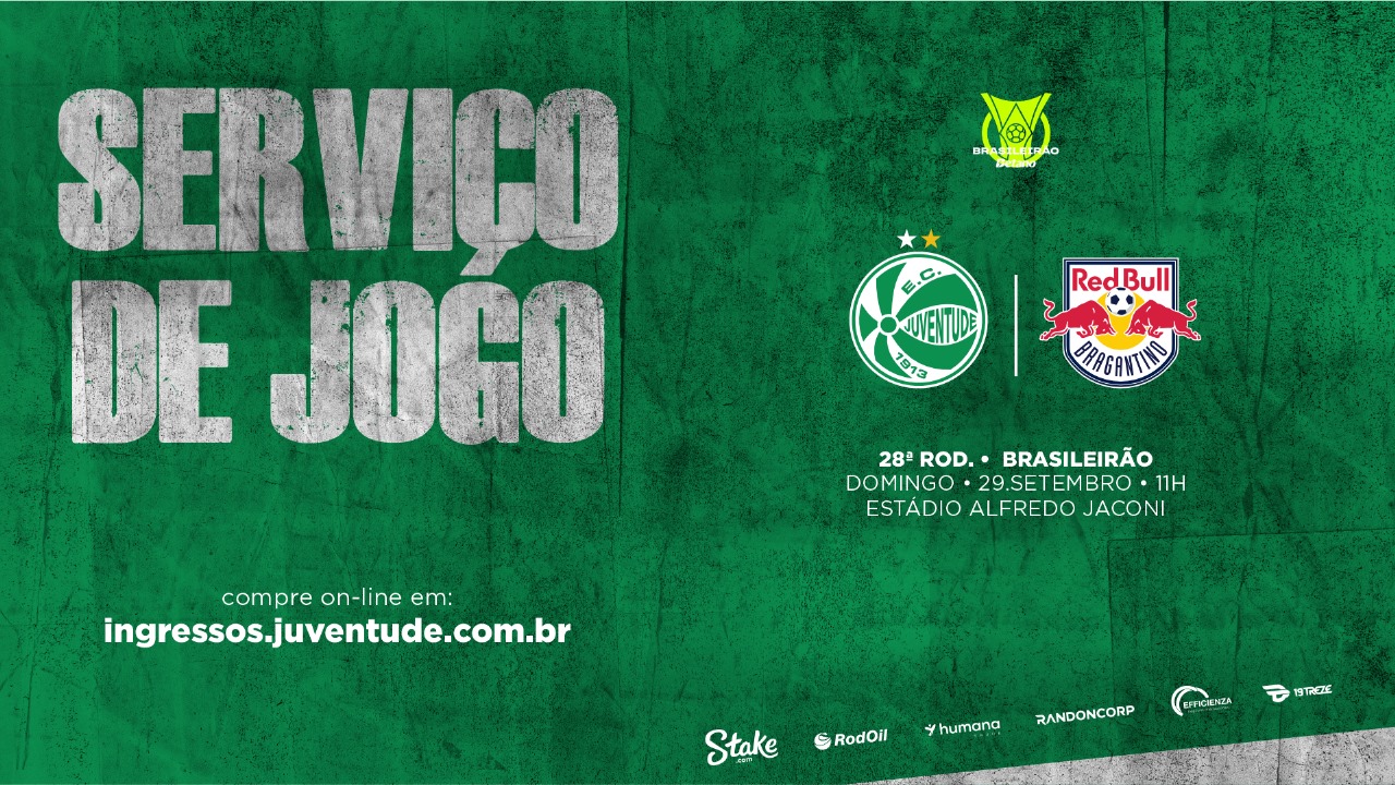 Serviço de jogo - Juventude x Bragantino