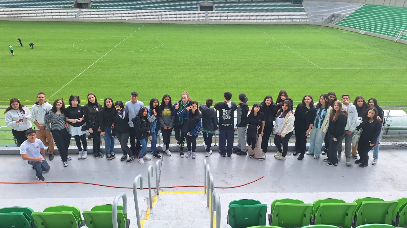 Estádio Alfredo Jaconi recebe visitação gratuita de estudantes