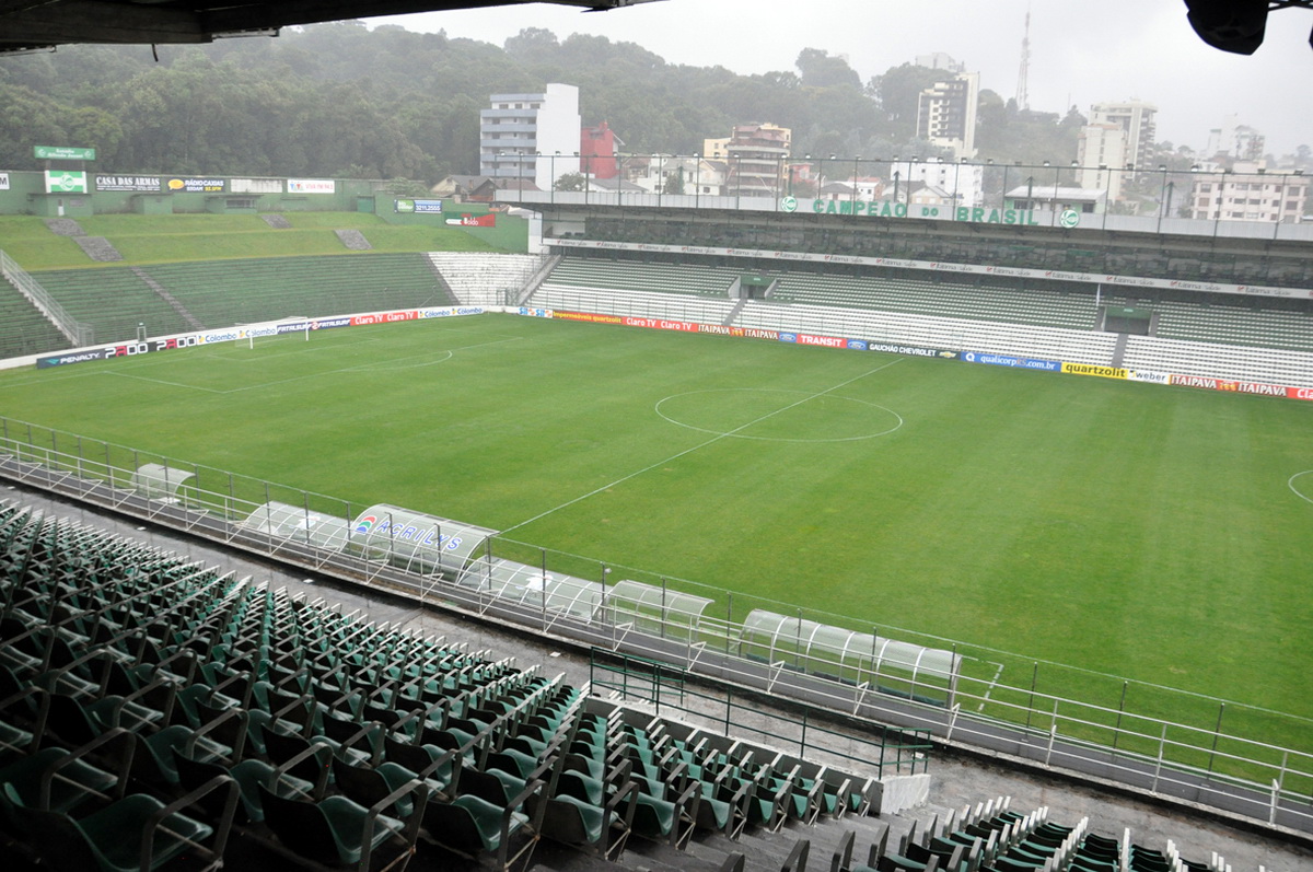 Estádio Alfredo Jaconi recebe jogo da Série A esta noite